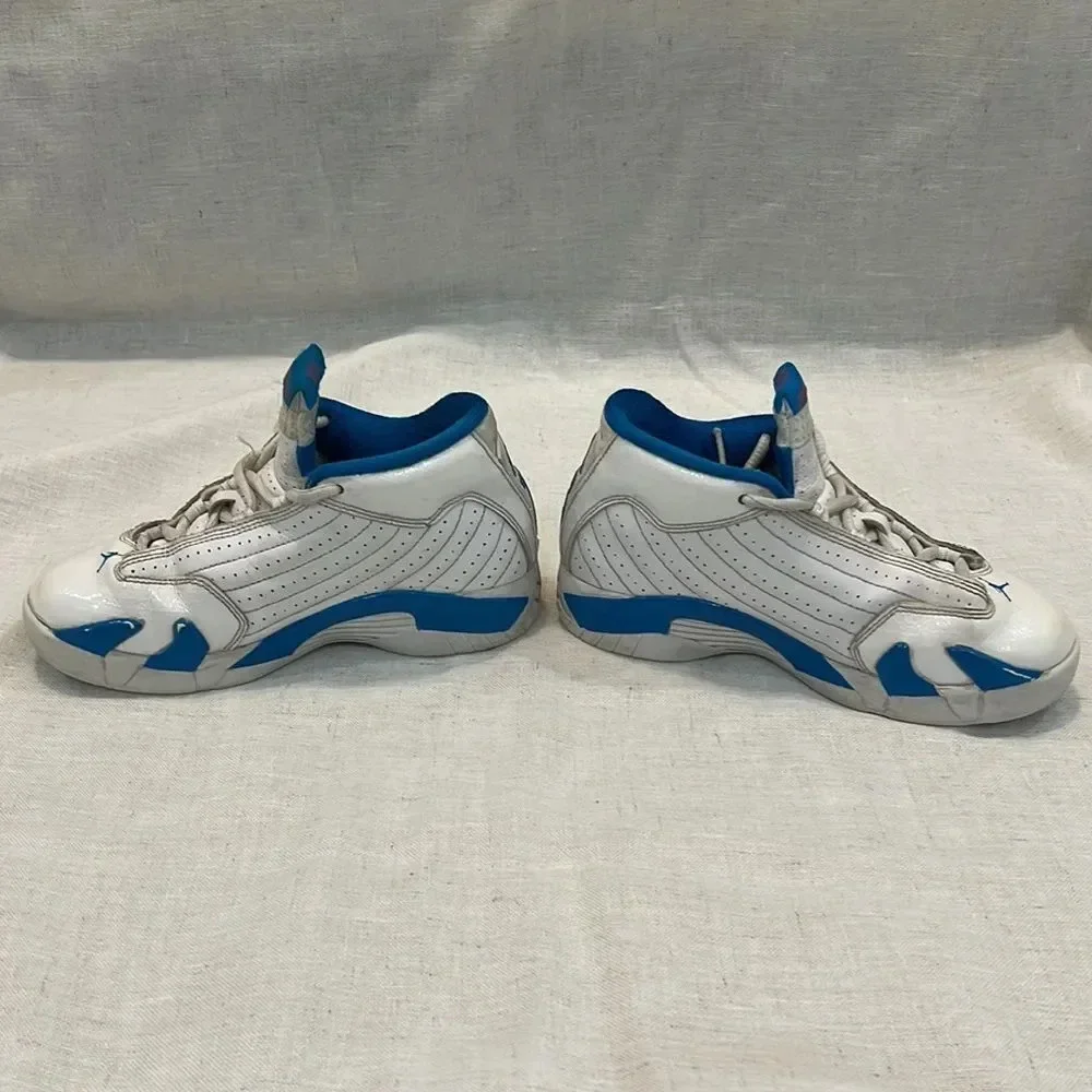 NIKE Boys AIR Jordan 14 XIV Retro Neptune Blue (GS) Size 1